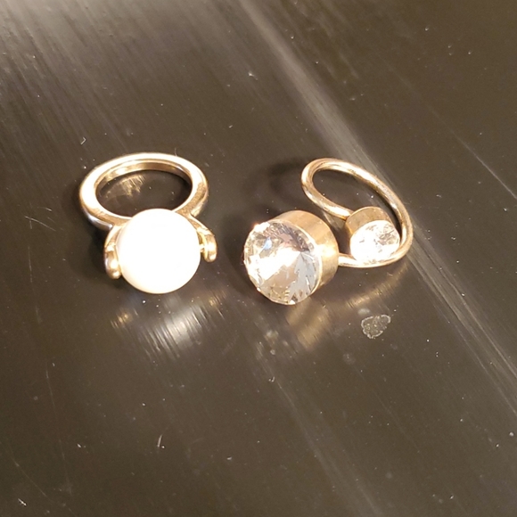Sam Moon Two gold-plated Rings - Picture 2 of 2